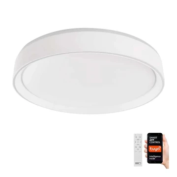 LED Plafon ściemnialny GoSmart LED/45W/230V śr. 50 cm 2700-6500K Wi-Fi Tuya + pilot zdalnego sterowania