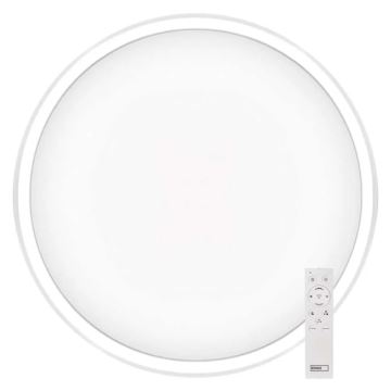 LED Plafon ściemnialny GoSmart LED/45W/230V śr. 50 cm 2700-6500K Wi-Fi Tuya + pilot zdalnego sterowania