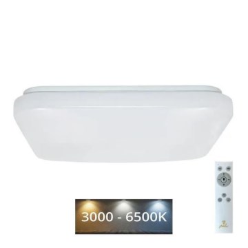 LED Plafon ściemnialny OPAL LED/60W/230V 3000-6500K + pilot zdalnego sterowania