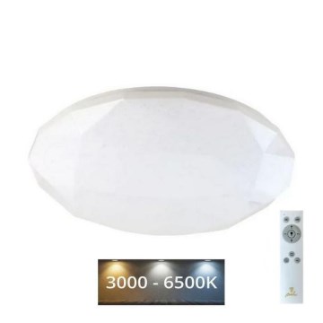 LED Plafon ściemnialny STAR LED/48W/230V 3000-6500K + pilot zdalnego sterowania