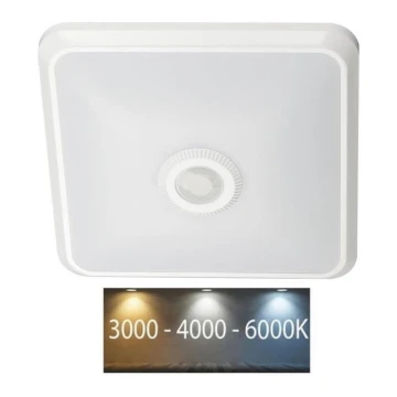 LED Plafon z czujnikiem SAMSUNG CHIP LED/12W/230V 3000/4000/6000K biały