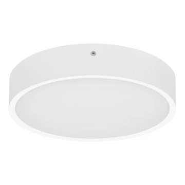 LED Plafon zewnętrzny z czujnikiem MARTIN LED/25W/230V 3000/4000K śr. 35 cm IP65 biały