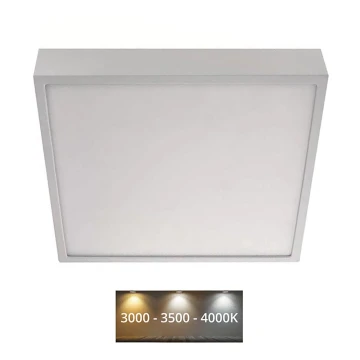 LED Plafont NEXXO LED/28,5W/230V 3000/3500/4000K 30x30 cm biały
