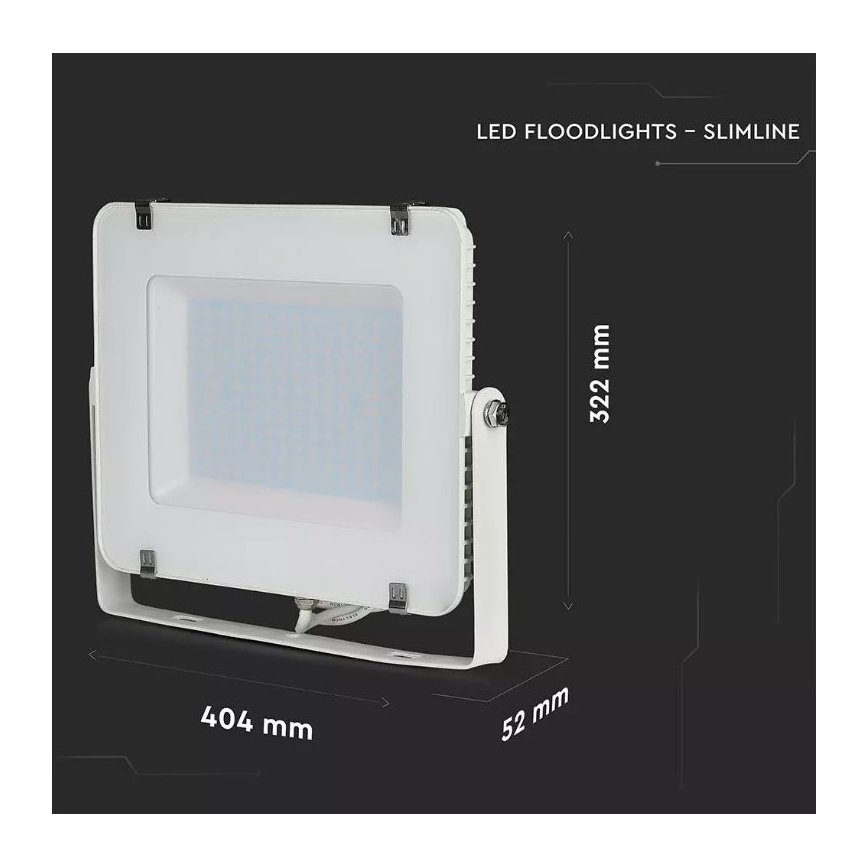LED Reflektor SAMSUNG CHIP LED/150W/230V 3000K IP65 biały