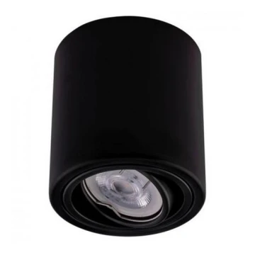 LED Reflektor TUBA 1xGU10/5W/230V 4000K czarny