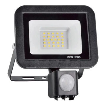 LED Reflektor z czujnikiem LED/20W/230V IP65