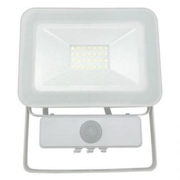 LED Reflektor z czujnikiem LED/20W/265V 1800lm biały IP65