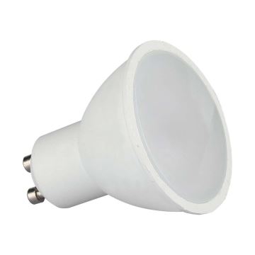 LED RGB Ściemnialna żarówka GU10/4,8W/230V 4000K + pilot