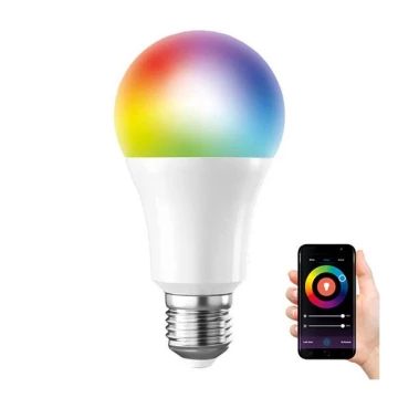 LED RGB Ściemnialna żarówka SMART E27/10W/230V 3000-6500K  Wi-fi Tuya