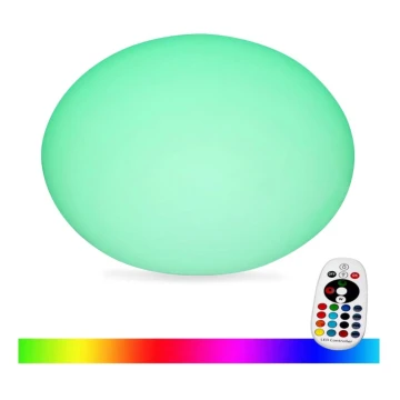 LED RGB Ściemniana lampa zewnętrzna LED/1W/230V 20cm IP67 + pilot