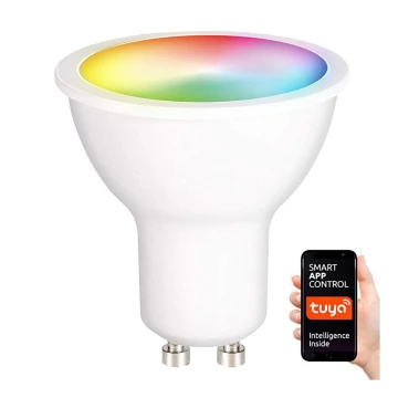 LED RGB Ściemniana żarówka GU10/5W/230V 2700-6500K Wi-Fi Tuya