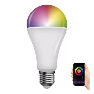 LED RGB Żarówka ściemnialna GoSmart A65 E27/14W/230V 2700-6500K Tuya