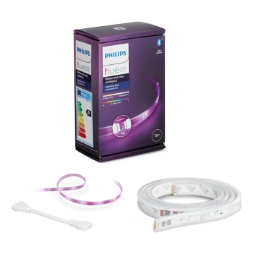 LED RGBW Ściemnialna taśma Philips Hue WHITE AND COLOR AMBIANCE 1m LED/11W/12V