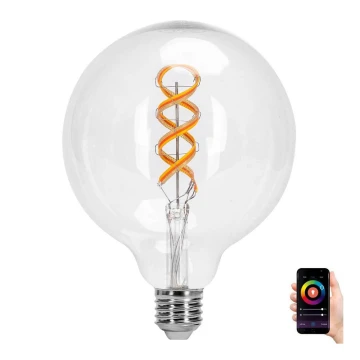 LED RGBW Żarówka FILAMENT G125 E27/4,9W/230V 2700K - Aigostar