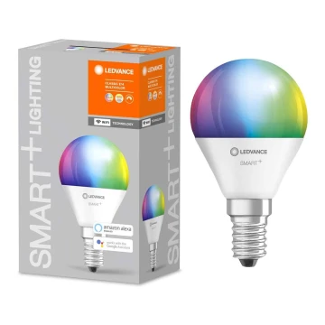 LED RGBW Żarówka ściemnialna SMART+ E14/5W/230V 2700K-6500K Wi-Fi - Ledvance