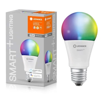LED RGBW Żarówka ściemnialna SMART+ E27/9,5W/230V 2700K-6500K Wi-Fi - Ledvance