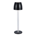 LED Ściemnialna akumulatorowa dotykowa lampa stołowa LED/3W/5V 3000K 1800 mAh czarna