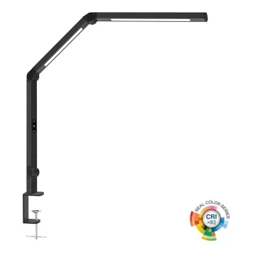 LED Ściemnialna dotykowa elastyczna lampa stołowa LED/12W/230V 3000/4000/5000/6500K CRI 92 czarna