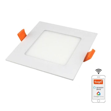 LED Ściemnialna lampa wpuszczana LED/12W/230V 3000-6500K Wi-Fi Tuya