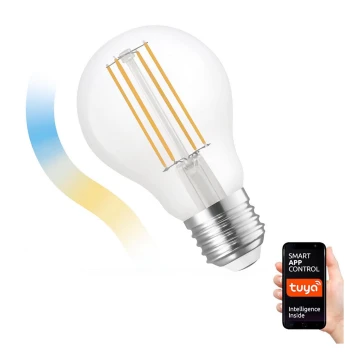 LED Ściemnialna żarówka A60 E27/5W/230V 2700-6500K Wi-Fi Tuya