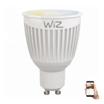 LED Ściemnialna żarówka GU10/6,5W/230V 2700-6500K Wi-Fi - WiZ