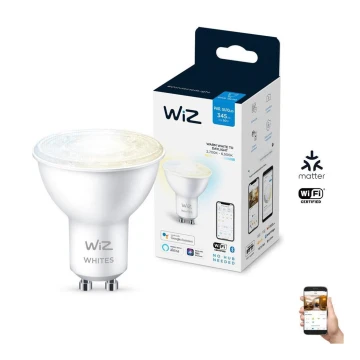 LED Ściemnialna żarówka PAR16 GU10/4,7W/230V 2700-6500K CRI 90 Wi-Fi - WiZ