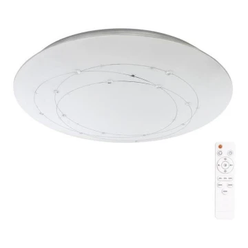 LED Ściemnialny plafon ATRIA ze zdalnym sterowaniem LED/48W/230V