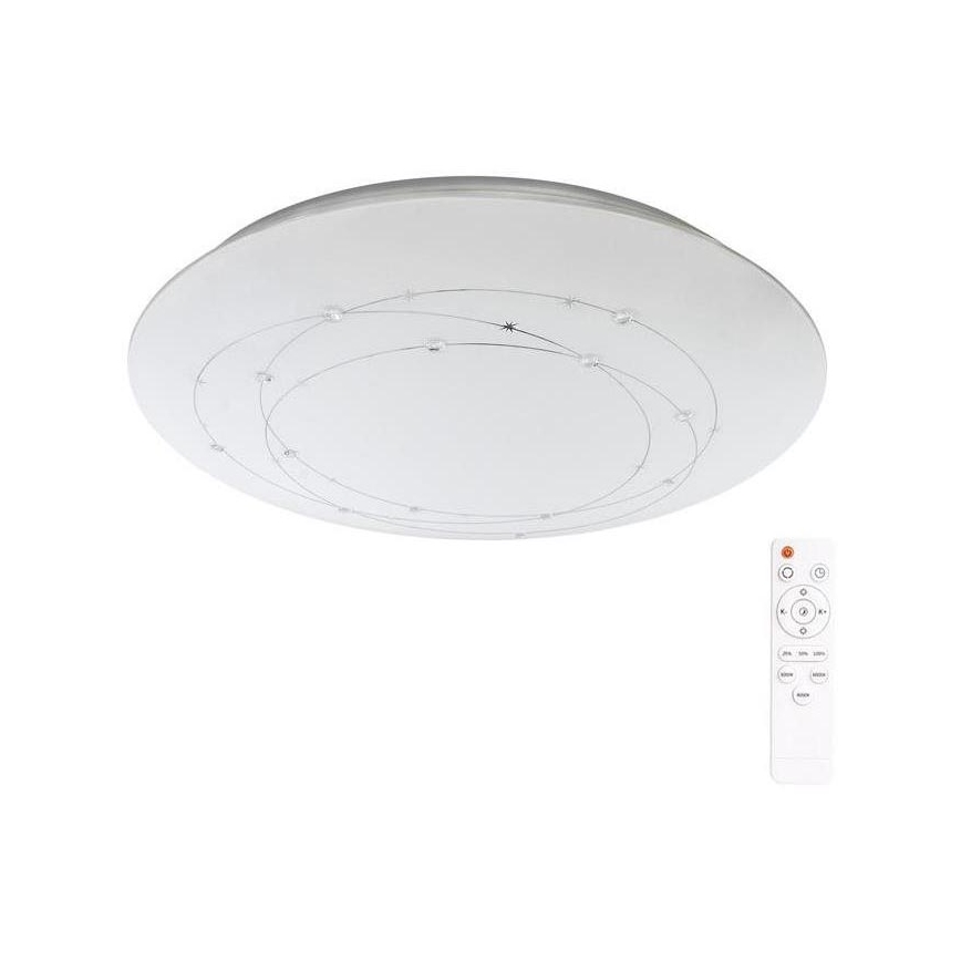 LED Ściemnialny plafon ATRIA ze zdalnym sterowaniem LED/48W/230V