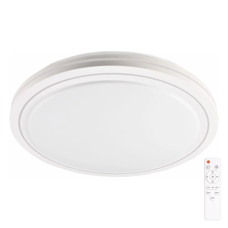 LED Ściemnialny plafon łazienkowy MARIAN LED/72W/230V 3000-6000K IP44 + pilot zdalnego sterowania