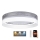 LED Ściemnialny plafon LIMA LED/36W/230V 2700-6500K Wi-Fi Tuya + pilot srebrny/biały