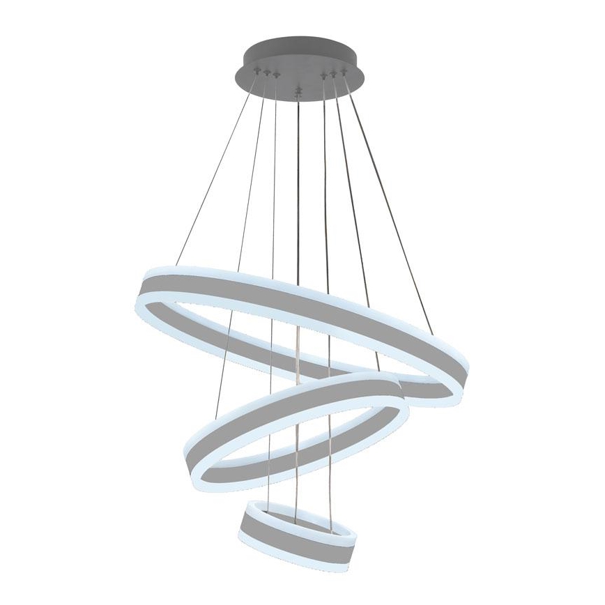 LED Ściemnialny żyrandol na lince LED/165W/230V 3000-6500K + rpilot