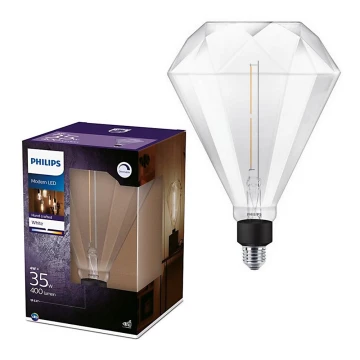 LED Ściemniana żarówka Philips E27/4W/230V 3000K