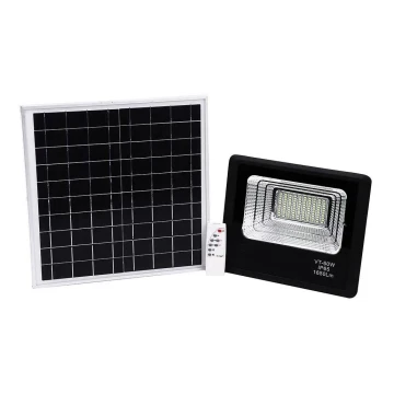 LED Ściemniany naświetlacz solarny LED/20W/6,4V 4000K IP65 + pilot