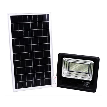 LED Ściemniany naświetlacz solarny LED/40W/10V 4000K IP65 + pilot