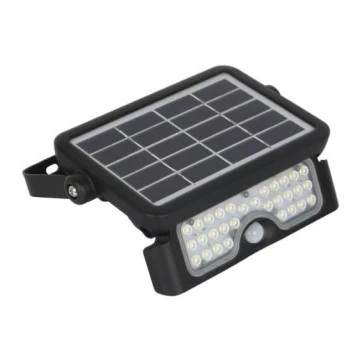 LED Solarny reflektor z czujnikiem LED/5W/3,7V 4000K IP65