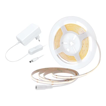 LED Taśma LED/8W/m/230V 3000K 5m