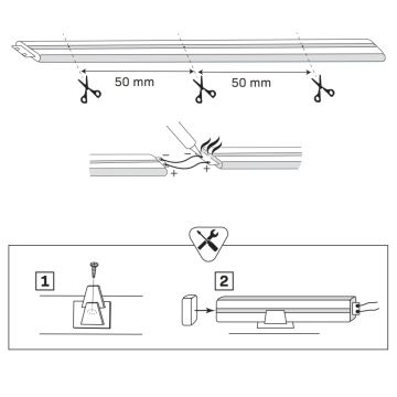 LED Taśma NEON 5m LED/40W/24V różowe IP65