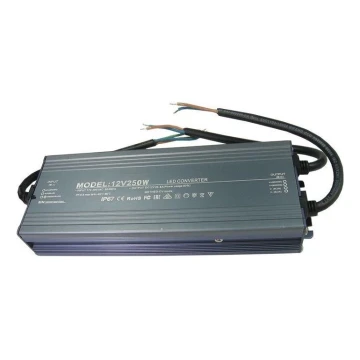 LED Transformator elektroniczny 250W/12V IP67