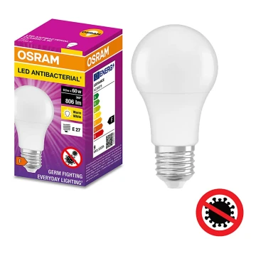 LED Żarówka antybakteryjna A60 E27/8,5W/230V 2700K - Osram