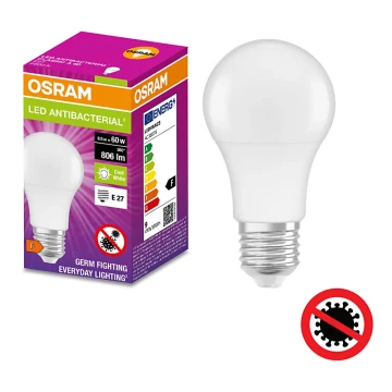 LED Żarówka antybakteryjna A60 E27/8,5W/230V 4000K - Osram