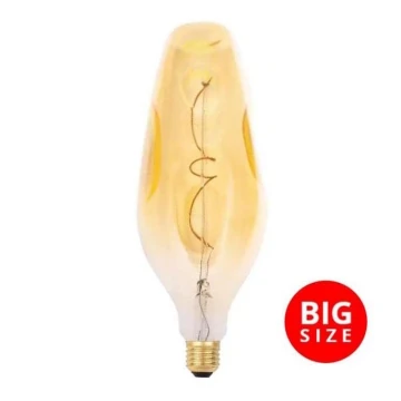 LED Żarówka FILAMENT BUMPED VINTAGE BT110 E27/4W/230V 2000K