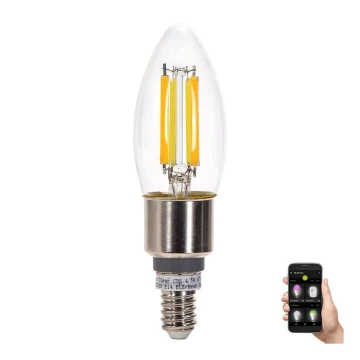 LED Żarówka FILAMENT C35 E14/4,5W/230V 2700-6500K - Aigostar