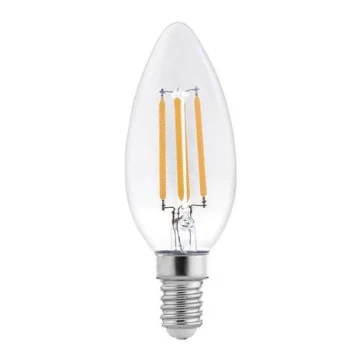 LED Żarówka FILAMENT C35 E14/4W/230V 3000K