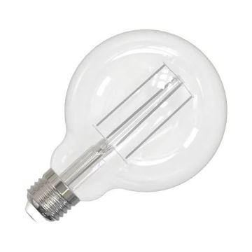 LED Żarówka WHITE FILAMENT G95 E27/13W/230V 3000K