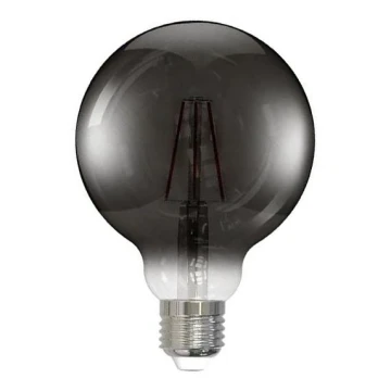 LED Żarówka FILAMENT SMOKE G95 E27/4W/230V 2000K