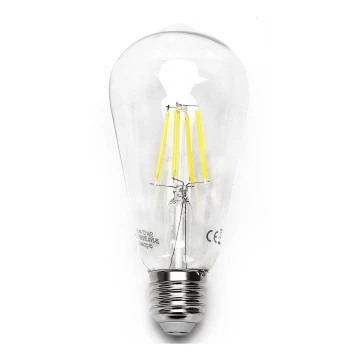 LED Żarówka FILAMENT ST64 E27/4W/230V 6500K - Aigostar