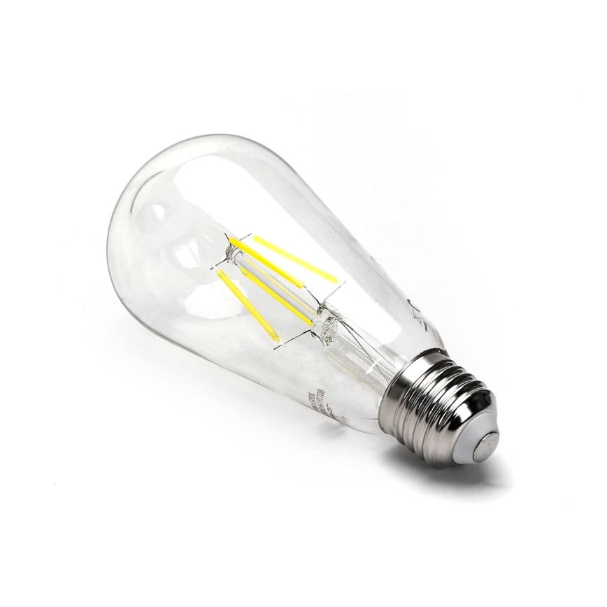 LED Żarówka FILAMENT ST64 E27/6W/230V 6500K - Aigostar