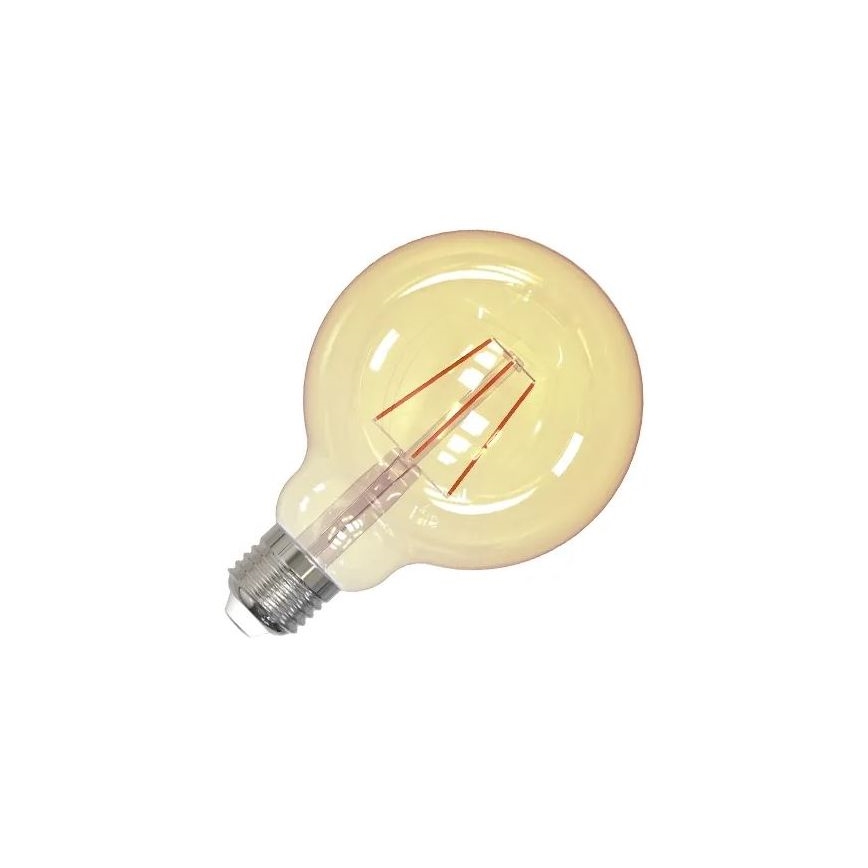 LED Żarówka FILAMENT VINTAGE G95 E27/4W/230V 2000K