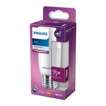 LED Żarówka Philips E27/9,5W/230V 4000K