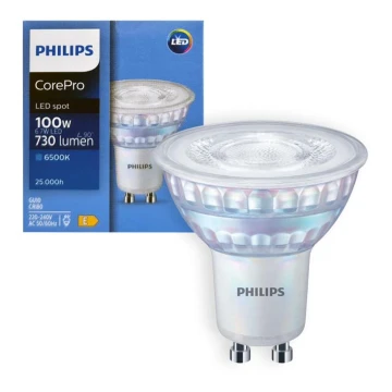 LED Żarówka Philips GU10/6,7W/230V 6500K